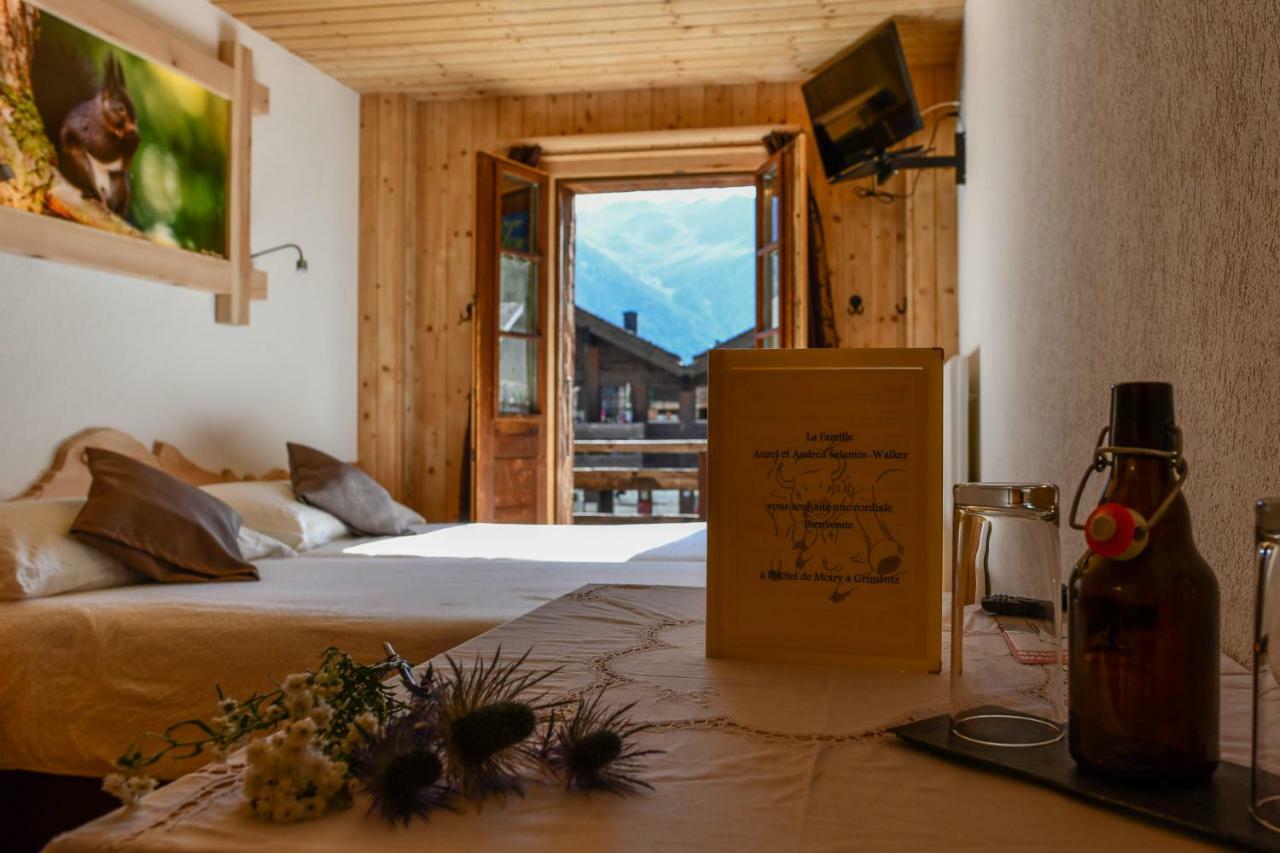 Hotel De Moiry Superieur Grimentz Luaran gambar